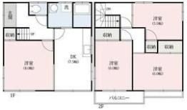 山田貸住宅の間取り画像