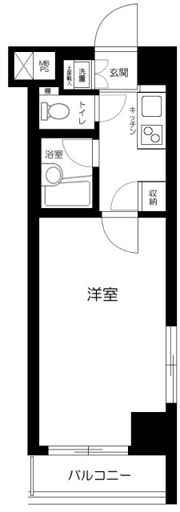 ルーブル学芸大学六番館の間取り画像