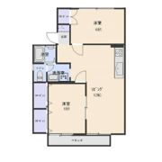 ロビンソン飯塚Cの間取り画像