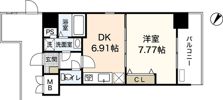 アーバインステイ広島イーストの間取り画像