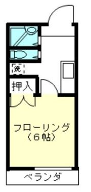 小林コーポ三野の間取り画像