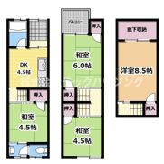 御幸東町貸家の間取り画像