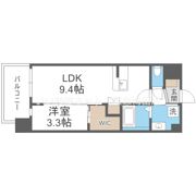 セレニテ江坂ミラクの間取り画像