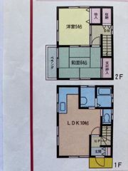 汐入4丁目貸家の間取り画像
