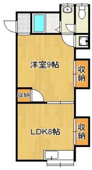 コンフォース皿倉IIの間取り画像