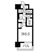 レジュールアッシュウエストレジスの間取り画像