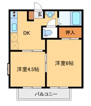 サンアイリスの間取り画像