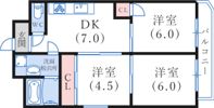 神戸湊アパートメントの間取り画像