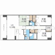 パークナードフィット津雲台の間取り画像