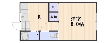 若草ハイツの間取り画像