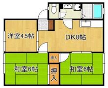 サンビレッジ緑ヶ丘A棟の間取り画像