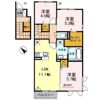 シエロ Ⅰの間取り画像