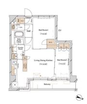 ブランシエスタ江古田の間取り画像