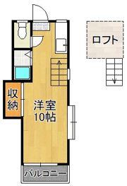 シティベール医生ヶ丘の間取り画像