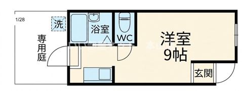 ハートイン野並の間取り画像