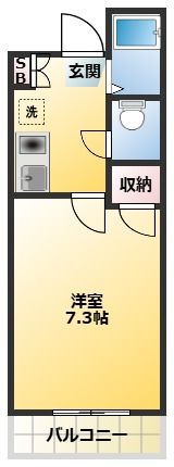 ドミール板橋本町の間取り画像
