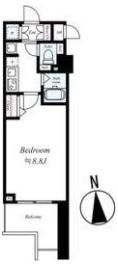 ディナスティ松屋町Ⅱの間取り画像