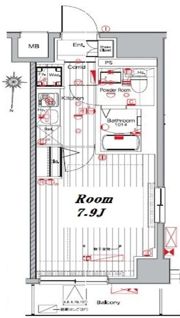 メイクスデザイン入谷Ⅱの間取り画像
