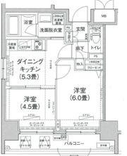 ルフレリバーサイド町屋の間取り画像