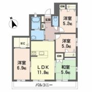 ロックフィールド11の間取り画像