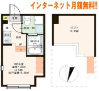 エアル北小岩の間取り画像