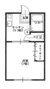 ITBハイツの間取り画像