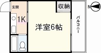 petit pas大芝の間取り画像