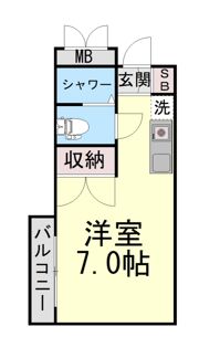 ERライフ王子公園の間取り画像