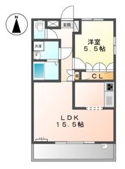 ピースフルネモトの間取り画像