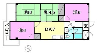 メゾン吹鳳の間取り画像