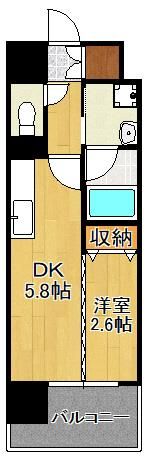 デザイナーズ・ザ・レトロの間取り画像