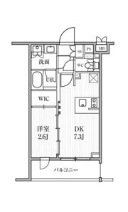 SYFORME東池袋の間取り画像