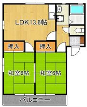 イースト高須の間取り画像