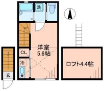 バーミープレイス東小金井の間取り画像