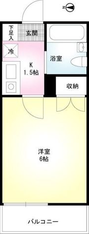 グローバルコートハウスの間取り画像