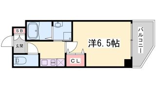 プレサンス三宮フラワーロードの間取り画像
