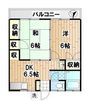 ユタカハイツの間取り画像