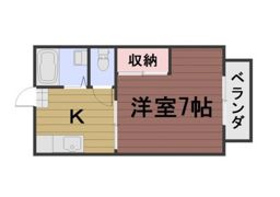 パシフィック青江の間取り画像