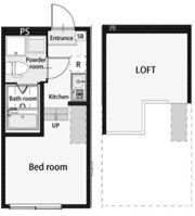 ハーモニーテラス栗原の間取り画像