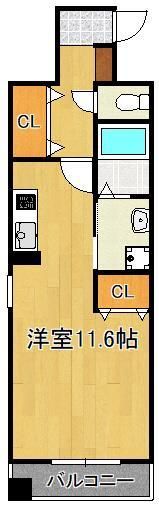 プレジールの間取り画像