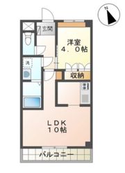 クラブレス Aの間取り画像