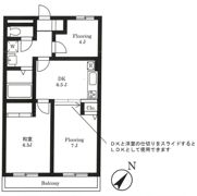 ファインコート府中の間取り画像