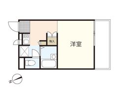 レオパレスシンセーの間取り画像