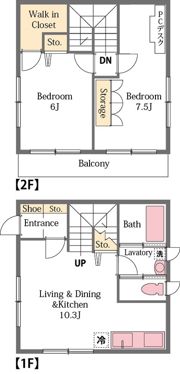 桜沢ガーデンの間取り画像
