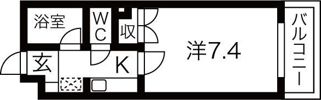 シティライフ覚王山の間取り画像