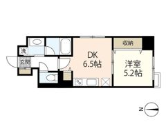 ランパス東古松の間取り画像