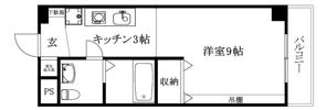 カローラ樽味の間取り画像