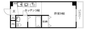 カローラ樽味の間取り画像