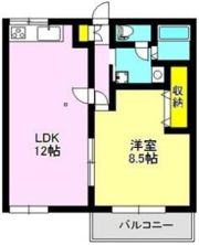 グリーンハイツ豊岡の間取り画像