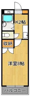 グランドール富士見の間取り画像